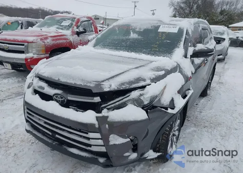 2017 Toyota Highlander Xle из США, поврежденный, VIN 5TDJZRFH9HS408548